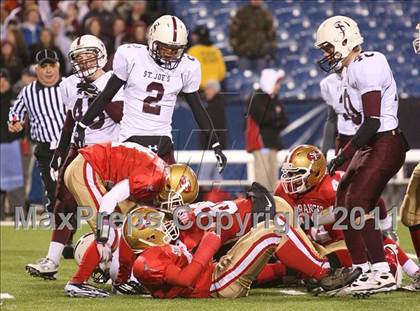 Thumbnail 2 in St. Joseph's Collegiate Institute vs. St. Francis (Monsignor Martin Final) photogallery.
