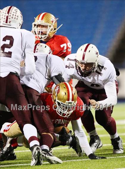 Thumbnail 2 in St. Joseph's Collegiate Institute vs. St. Francis (Monsignor Martin Final) photogallery.