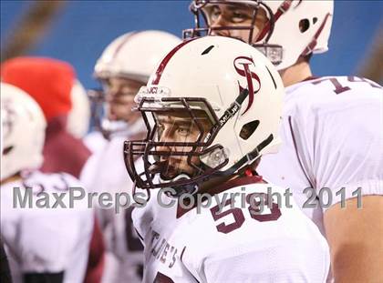 Thumbnail 2 in St. Joseph's Collegiate Institute vs. St. Francis (Monsignor Martin Final) photogallery.
