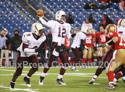Thumbnail 3 in St. Joseph's Collegiate Institute vs. St. Francis (Monsignor Martin Final) photogallery.