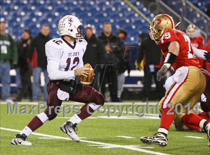 Thumbnail 1 in St. Joseph's Collegiate Institute vs. St. Francis (Monsignor Martin Final) photogallery.