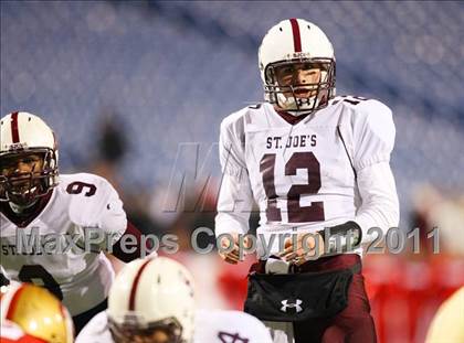 Thumbnail 3 in St. Joseph's Collegiate Institute vs. St. Francis (Monsignor Martin Final) photogallery.