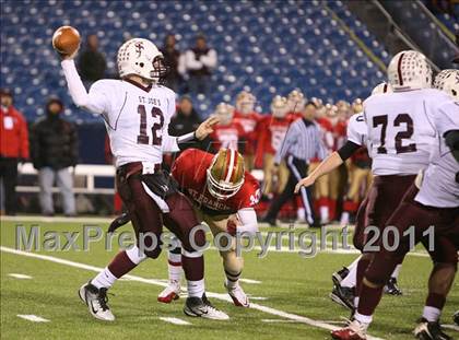 Thumbnail 1 in St. Joseph's Collegiate Institute vs. St. Francis (Monsignor Martin Final) photogallery.