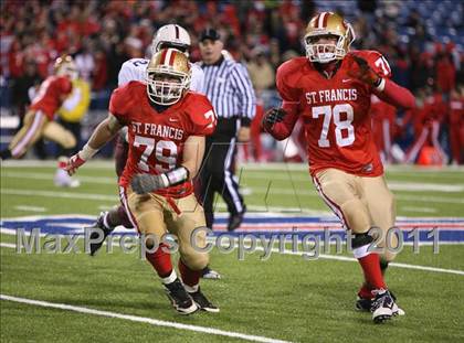 Thumbnail 1 in St. Joseph's Collegiate Institute vs. St. Francis (Monsignor Martin Final) photogallery.