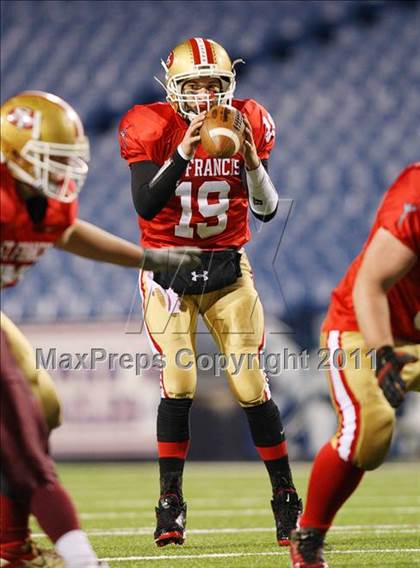 Thumbnail 3 in St. Joseph's Collegiate Institute vs. St. Francis (Monsignor Martin Final) photogallery.