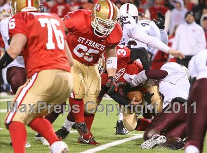 Thumbnail 1 in St. Joseph's Collegiate Institute vs. St. Francis (Monsignor Martin Final) photogallery.