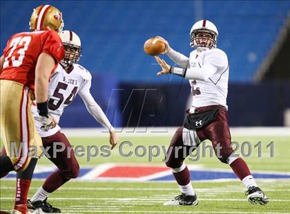 Thumbnail 2 in St. Joseph's Collegiate Institute vs. St. Francis (Monsignor Martin Final) photogallery.