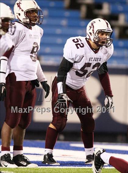 Thumbnail 3 in St. Joseph's Collegiate Institute vs. St. Francis (Monsignor Martin Final) photogallery.