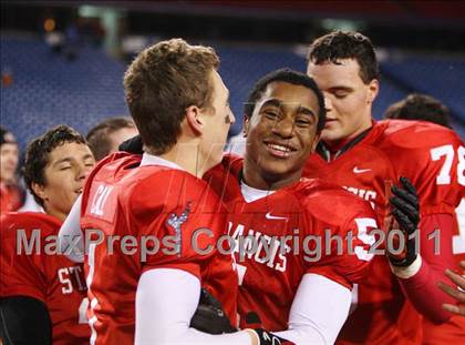 Thumbnail 1 in St. Joseph's Collegiate Institute vs. St. Francis (Monsignor Martin Final) photogallery.