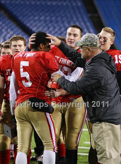 Thumbnail 2 in St. Joseph's Collegiate Institute vs. St. Francis (Monsignor Martin Final) photogallery.