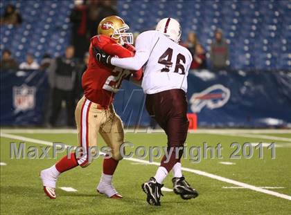 Thumbnail 3 in St. Joseph's Collegiate Institute vs. St. Francis (Monsignor Martin Final) photogallery.