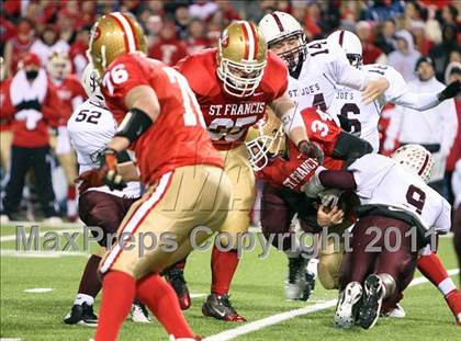 Thumbnail 3 in St. Joseph's Collegiate Institute vs. St. Francis (Monsignor Martin Final) photogallery.