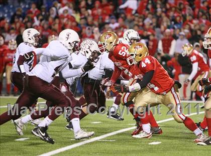 Thumbnail 1 in St. Joseph's Collegiate Institute vs. St. Francis (Monsignor Martin Final) photogallery.