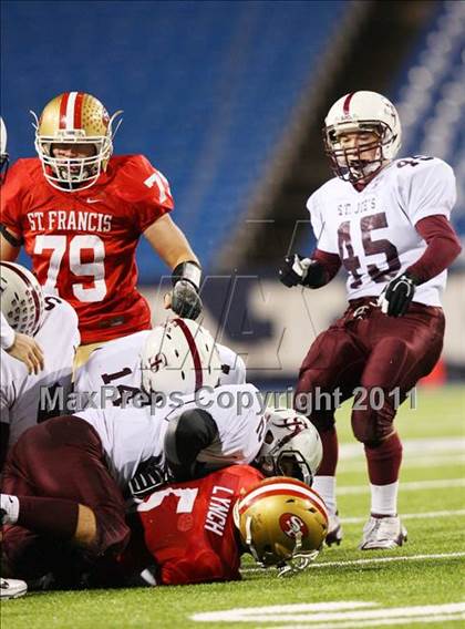 Thumbnail 3 in St. Joseph's Collegiate Institute vs. St. Francis (Monsignor Martin Final) photogallery.
