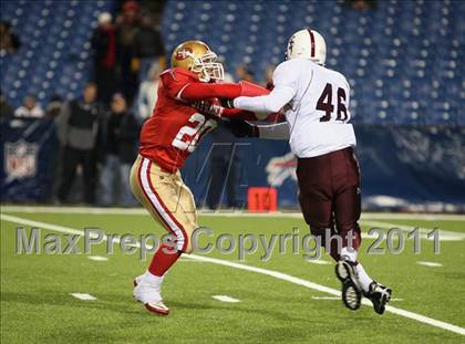 Thumbnail 1 in St. Joseph's Collegiate Institute vs. St. Francis (Monsignor Martin Final) photogallery.