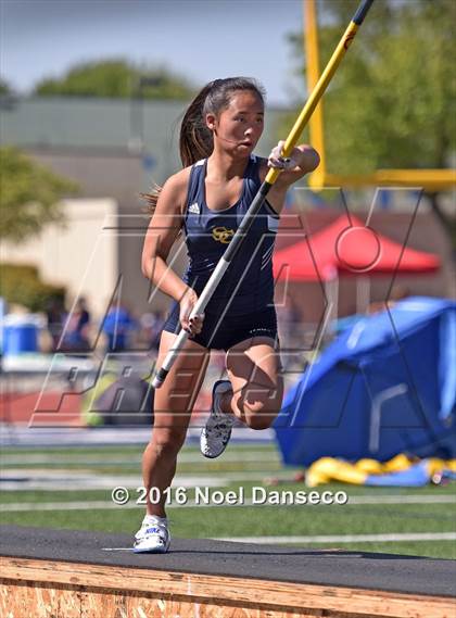 Thumbnail 1 in CIF CCS Masters Track and Field Championships photogallery.
