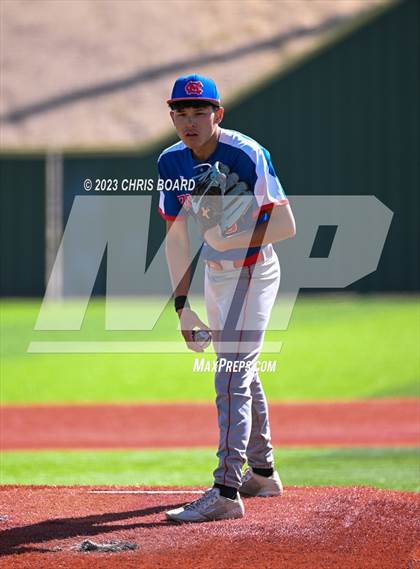 Thumbnail 2 in McCurdy vs. Rehoboth Christian (NMAA 2A Quarterfinal) photogallery.