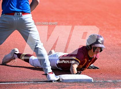 Thumbnail 2 in McCurdy vs. Rehoboth Christian (NMAA 2A Quarterfinal) photogallery.