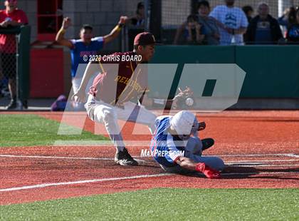 Thumbnail 2 in McCurdy vs. Rehoboth Christian (NMAA 2A Quarterfinal) photogallery.
