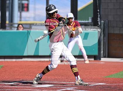 Thumbnail 3 in McCurdy vs. Rehoboth Christian (NMAA 2A Quarterfinal) photogallery.