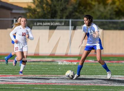 Thumbnail 1 in Desert Ridge vs. Fountain Hills (Coyote Classic Tournament ) photogallery.