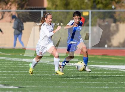 Thumbnail 3 in Desert Ridge vs. Fountain Hills (Coyote Classic Tournament ) photogallery.