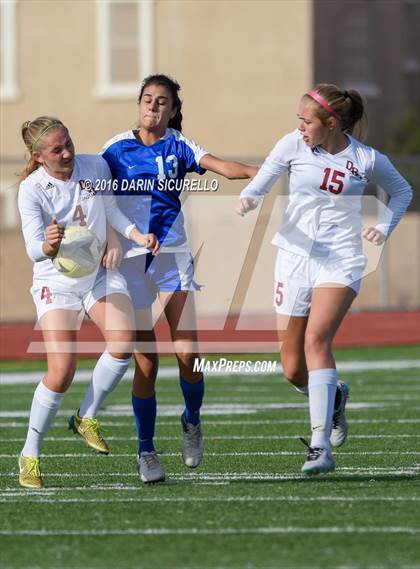 Thumbnail 2 in Desert Ridge vs. Fountain Hills (Coyote Classic Tournament ) photogallery.