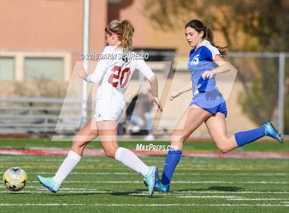 Thumbnail 3 in Desert Ridge vs. Fountain Hills (Coyote Classic Tournament ) photogallery.