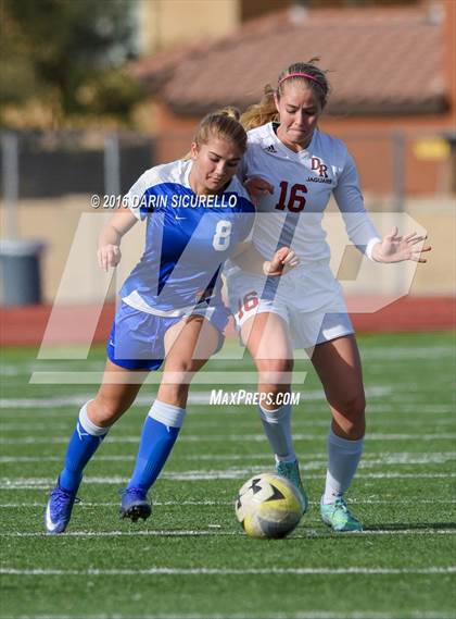 Thumbnail 3 in Desert Ridge vs. Fountain Hills (Coyote Classic Tournament ) photogallery.