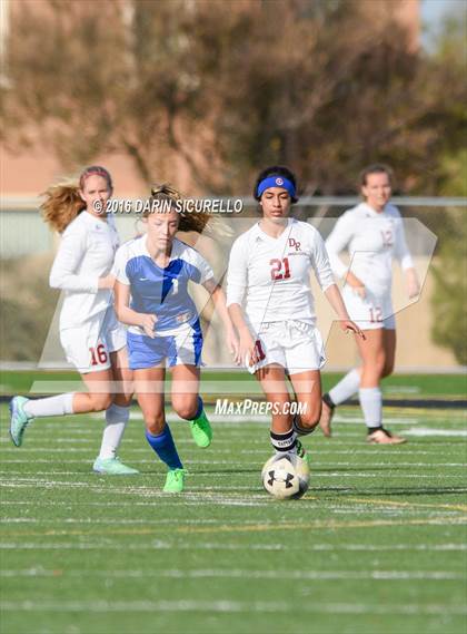 Thumbnail 2 in Desert Ridge vs. Fountain Hills (Coyote Classic Tournament ) photogallery.