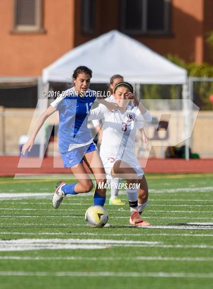 Thumbnail 3 in Desert Ridge vs. Fountain Hills (Coyote Classic Tournament ) photogallery.