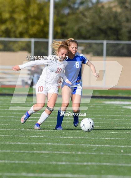 Thumbnail 2 in Desert Ridge vs. Fountain Hills (Coyote Classic Tournament ) photogallery.