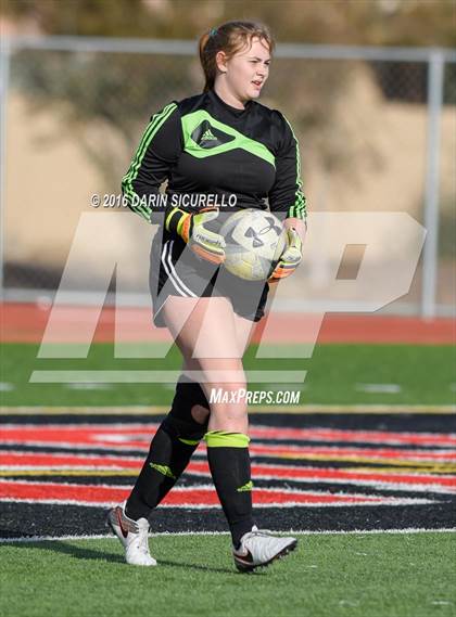 Thumbnail 3 in Desert Ridge vs. Fountain Hills (Coyote Classic Tournament ) photogallery.