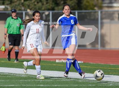 Thumbnail 3 in Desert Ridge vs. Fountain Hills (Coyote Classic Tournament ) photogallery.