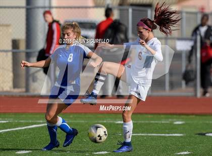 Thumbnail 3 in Desert Ridge vs. Fountain Hills (Coyote Classic Tournament ) photogallery.