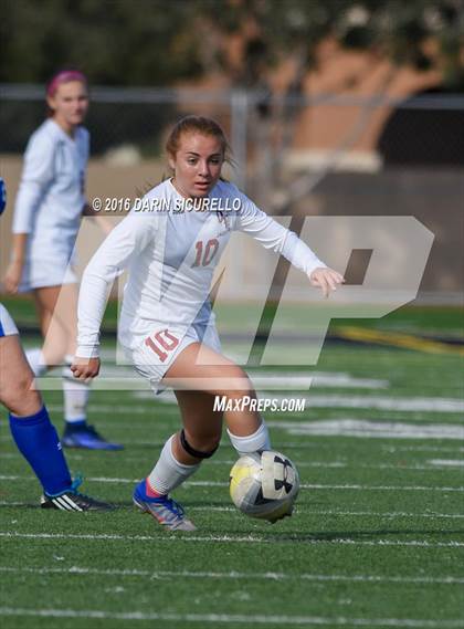 Thumbnail 3 in Desert Ridge vs. Fountain Hills (Coyote Classic Tournament ) photogallery.