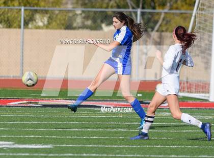 Thumbnail 1 in Desert Ridge vs. Fountain Hills (Coyote Classic Tournament ) photogallery.