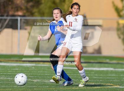 Thumbnail 2 in Desert Ridge vs. Fountain Hills (Coyote Classic Tournament ) photogallery.