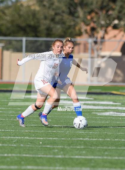 Thumbnail 1 in Desert Ridge vs. Fountain Hills (Coyote Classic Tournament ) photogallery.