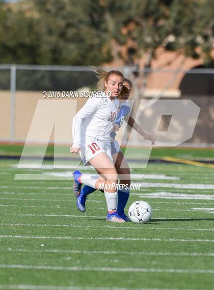 Thumbnail 2 in Desert Ridge vs. Fountain Hills (Coyote Classic Tournament ) photogallery.