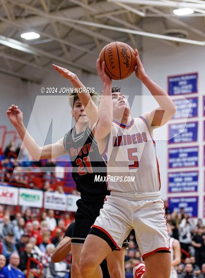 Thumbnail 1 in Columbus Grove @ Wayne Trace (OHSAA Division 3 Northwest 3 District Final) photogallery.