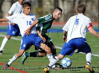 Thumbnail 3 in Carle Place vs. Ichabod Crane (NYSPHSAA Class B Semifinal) photogallery.