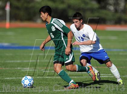Thumbnail 2 in Carle Place vs. Ichabod Crane (NYSPHSAA Class B Semifinal) photogallery.