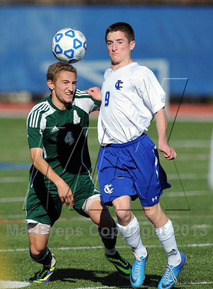 Thumbnail 1 in Carle Place vs. Ichabod Crane (NYSPHSAA Class B Semifinal) photogallery.