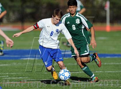 Thumbnail 1 in Carle Place vs. Ichabod Crane (NYSPHSAA Class B Semifinal) photogallery.