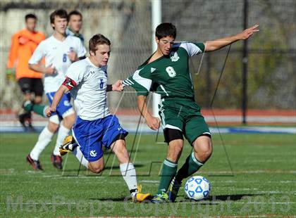Thumbnail 3 in Carle Place vs. Ichabod Crane (NYSPHSAA Class B Semifinal) photogallery.