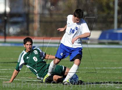 Thumbnail 3 in Carle Place vs. Ichabod Crane (NYSPHSAA Class B Semifinal) photogallery.