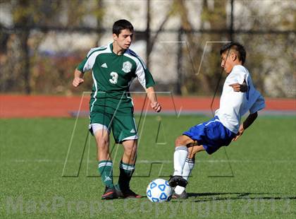 Thumbnail 1 in Carle Place vs. Ichabod Crane (NYSPHSAA Class B Semifinal) photogallery.