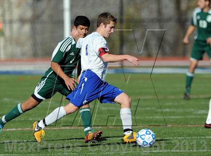 Thumbnail 2 in Carle Place vs. Ichabod Crane (NYSPHSAA Class B Semifinal) photogallery.