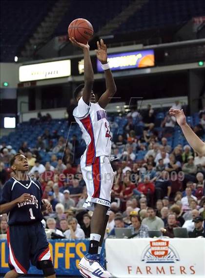 Thumbnail 1 in Modesto Christian vs. Christian Brothers (CIF SJS D4 Final) photogallery.